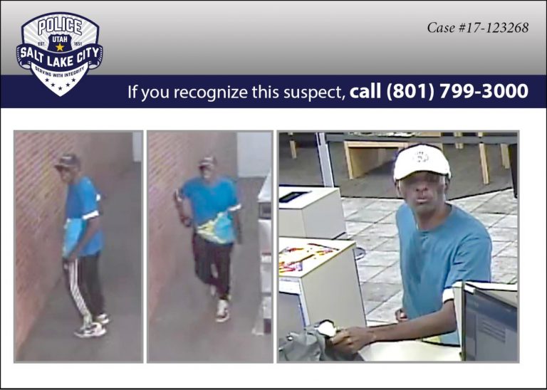 Press Release: Police Seek To Identify Suspect In Multiple Robberies ...