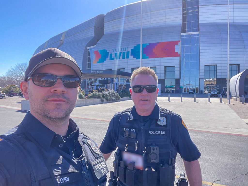 Photo of two police officers.