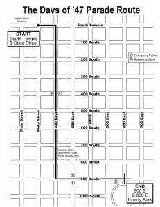 parade route map 2015